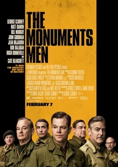 Poster Monuments Men: Ungewöhnliche Helden 2014