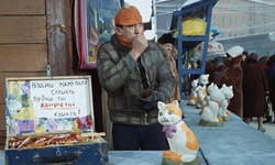 Movie image from Zarechensky collective farm market