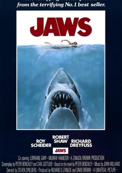 Poster Der weiße Hai 1975