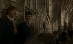 Movie image from Hogwarts (corridor)