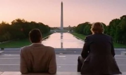 Movie image from Lincoln Memorial