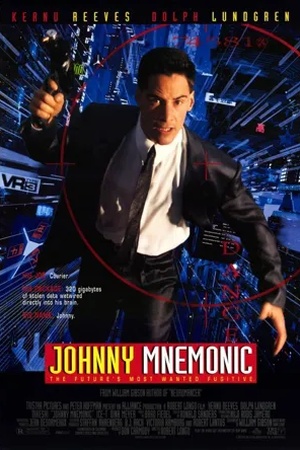 Poster Джонни-мнемоник 1995
