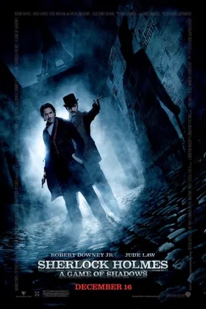 Poster Sherlock Holmes: Jeu d'ombres 2011