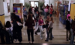 Movie image from North Shore High School (hallway/bathroom)