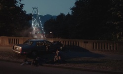 Movie image from Stanley Park Drive (above Lions Gate Bridge)