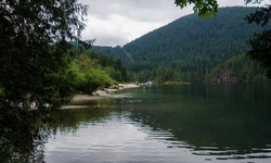 Real image from South Beach  (Buntzen Lake)