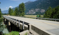 Real image from Pemberton Meadows Road Bridge