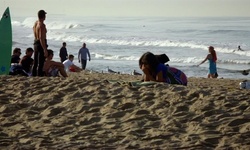 Movie image from Santa Monica Beach (south of pier)