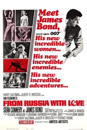 Poster Bons baisers de Russie 1963