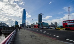 Real image from Blackfriars Bridge