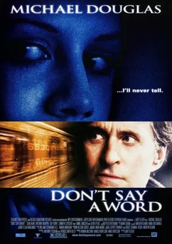 Poster Don't Say a Word 2001