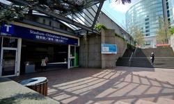 Real image from Stadium-Chinatown Skytrain Station