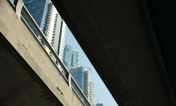 Movie image from Lot under Lake Shore Boulevard at Spadina