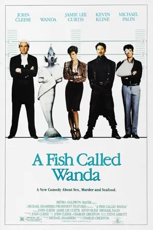 Poster Un poisson nommé Wanda 1988