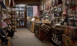 Movie image from Waltons music shop (closed)