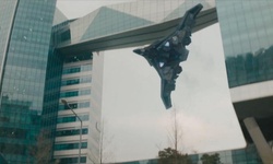 Movie image from Flying through Building
