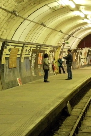 Poster Aldwych Tube Station