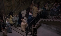 Movie image from Louvre (staircase)