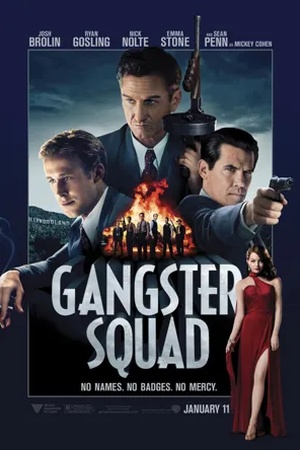  Poster Gangster Squad. Brigada de élite 2013