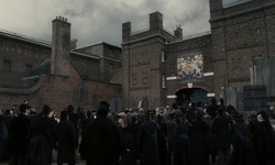 Movie image from Pentonville Prison (gate)
