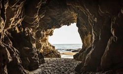 Real image from Cave on the beach