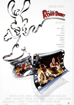 Poster Кто подставил кролика Роджера 1988