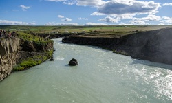 Real image from Goðafoss