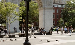 Movie image from Washington Square Park