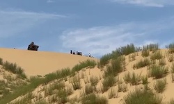 Real image from A estrada através das dunas