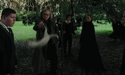 Movie image from Hogwarts (big quad)