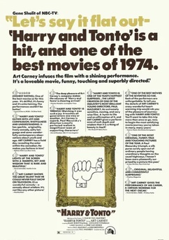 Poster Гарри и Тонто 1974