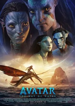 Poster Avatar: la voie de l'eau 2022