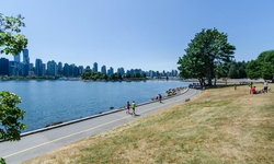 Real image from Hallelujah Point  (Stanley Park)