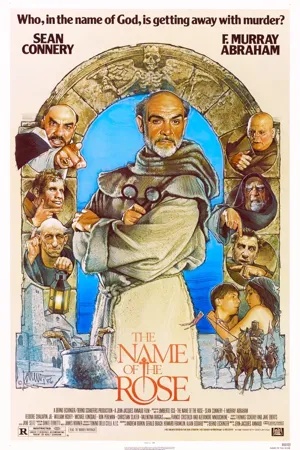 Poster Le nom de la rose 1986