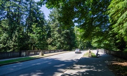 Real image from Stanley Park Drive (above Lions Gate Bridge)
