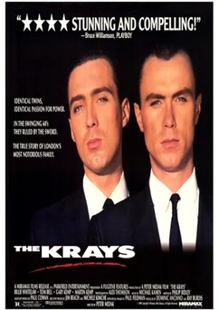 Poster Os implacáveis Krays 1990
