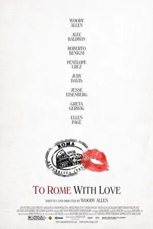 Poster To Rome with Love 2012