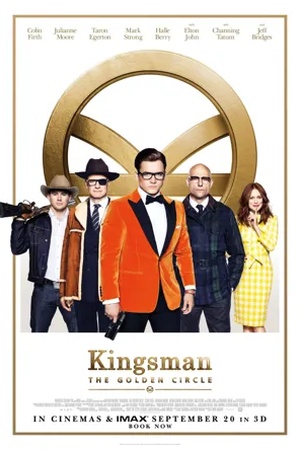 Poster Kingsman: Золотое кольцо 2017