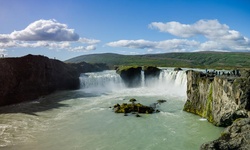 Real image from Goðafoss