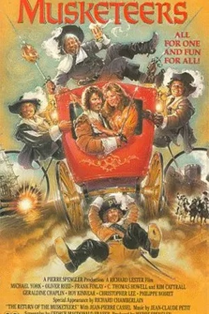 Poster Le retour des mousquetaires 1989