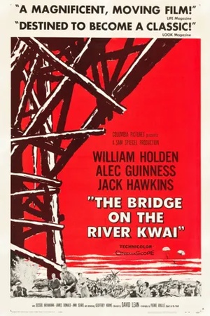 Poster Le pont de la rivière Kwaï 1957