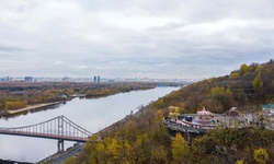 Real image from Observation deck in Kiev