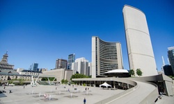 Real image from Toronto City Hall