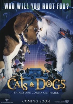 Poster Comme chiens et chats 2001