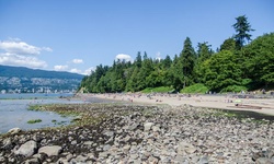 Real image from Third Beach  (Stanley Park)