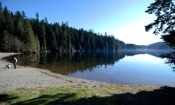 Real image from Sasamat Lake  (Belcarra Regional Park)