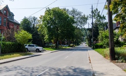 Real image from Bay Street South (between Markland & Aberdeen)