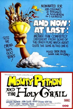 Poster Monty Python and the Holy Grail 1975