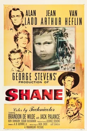 Poster Shane 1953