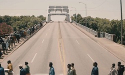 Movie image from Edmund Pettus Bridge